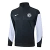 25/26 chelsea dark gray  long zipper  Training Jacket Set