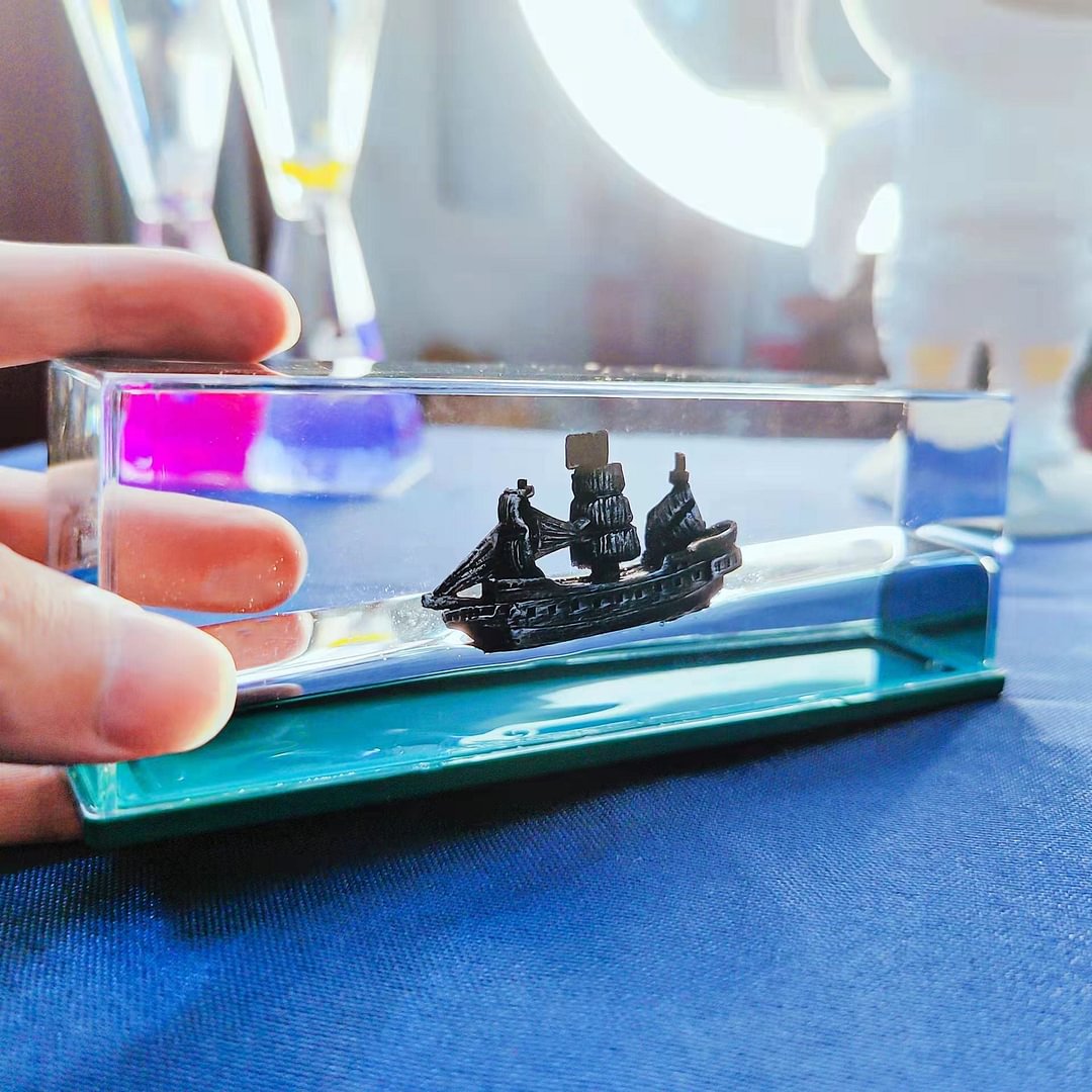 The Black Pearl Cruise Ship Floating Bottle