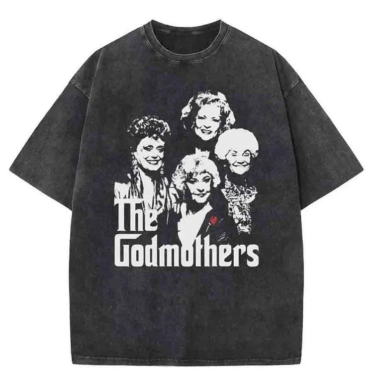 Vintage The Godmothers Washed T-Shirt
