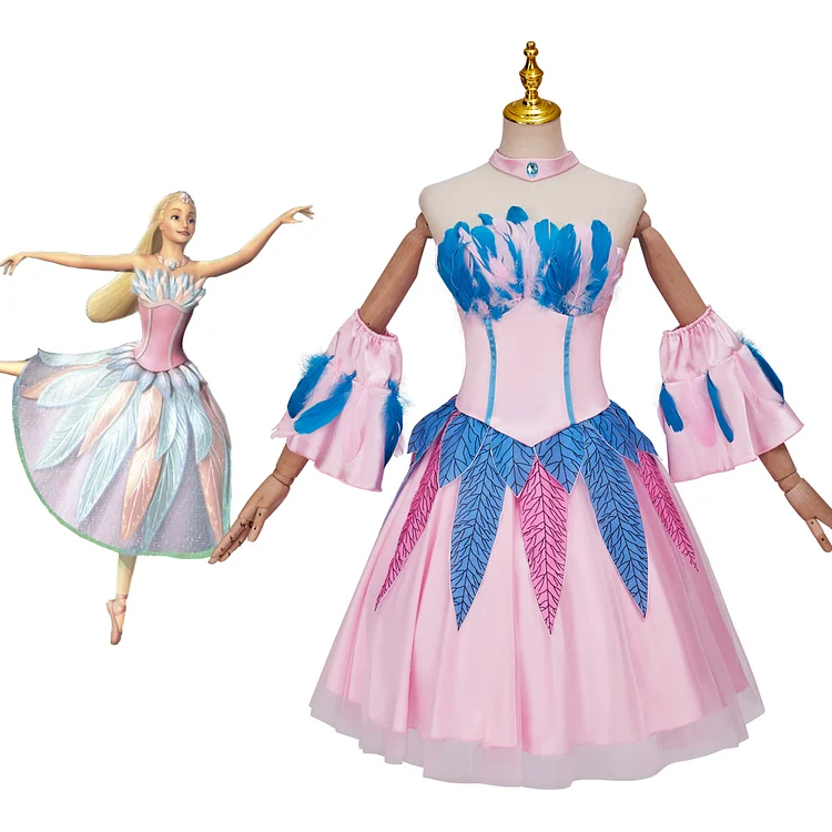 Odette Cosplay Costume Dress Swan Lake Princess Dresses Odette Dresses Women Prom Party Gown Halloween Carnival Party Clothes