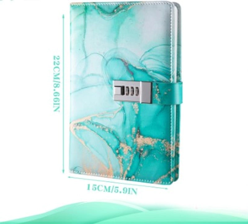 Fashion Creative A5 Password-protected Journal Book Student Notepad Stationery Notebook