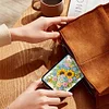 (US Local)Diamond Painting Card Holder Coin Purse Diamond Art Wallet for Women (Sunflower)