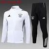 Joyfball 2025/2026 Germany Long Zipped Jacket White Football Jersey 1:1 Thai Quality 