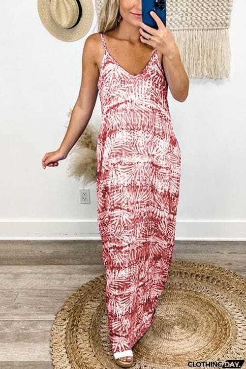 Fashion Chic Sling V Neck Dress