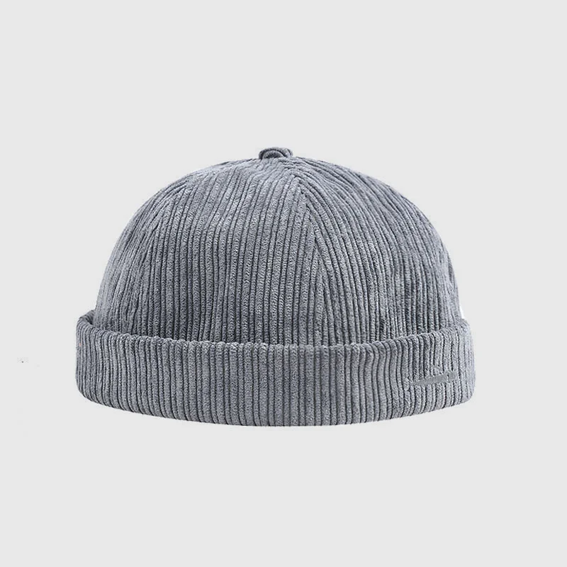 Embroidered Vintage Corduroy Cap