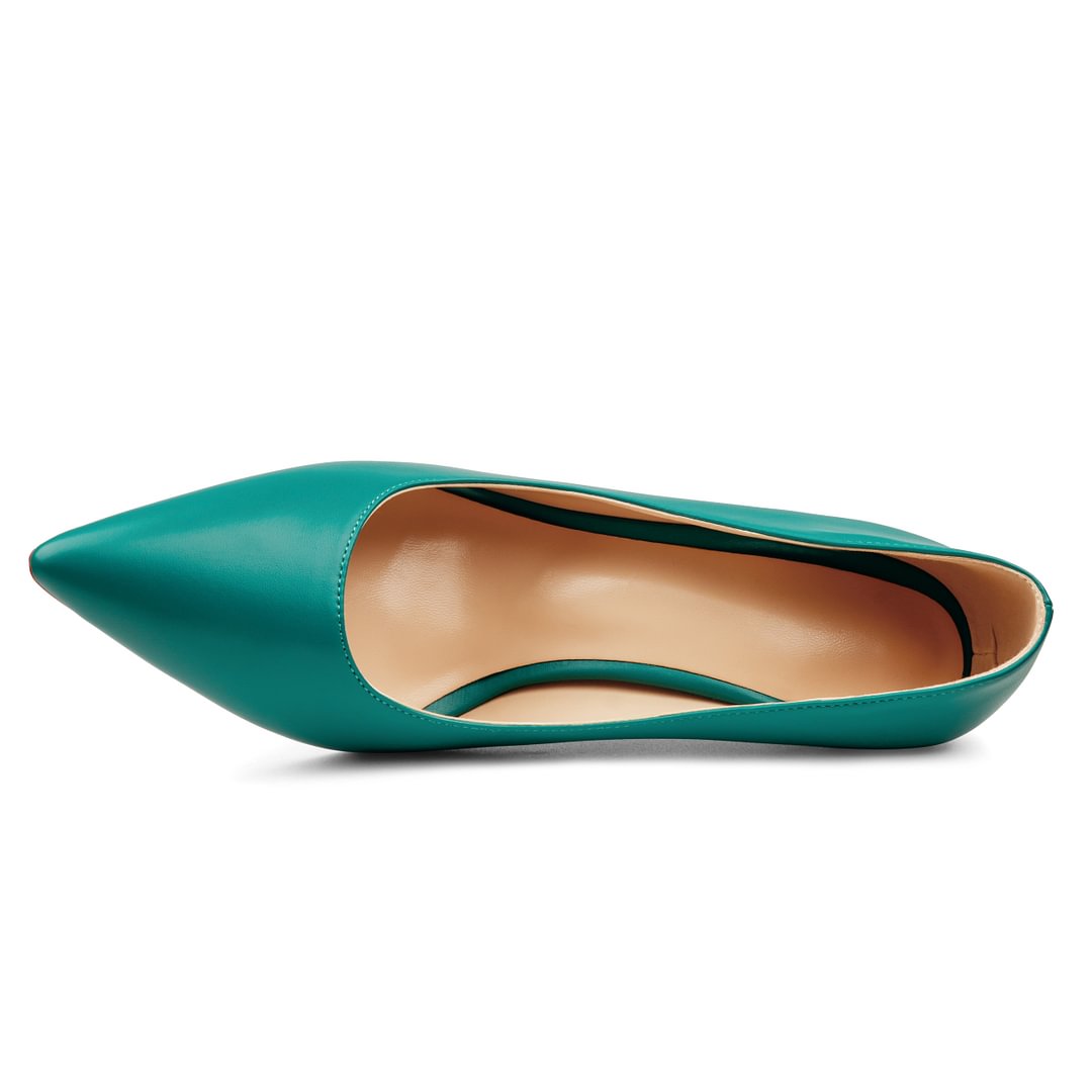 Women's Red Bottom Pointy Toe Party Wedding High Heels Matte Shoes-MERUMOTE