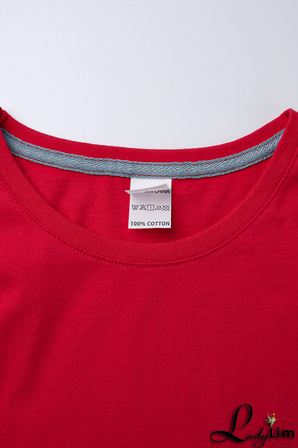 White Fashion Daily Print Patchwork O Neck T-Shirts