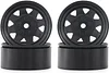 AMK 4Pcs Metal 12mm Hex Hub 1.9 Beadlock Wheels Rims for 1/8 1/12 1/10 RC Crawler Axial SCX10 90046 90047 RC4WD D90 Landies FJ40 TF2