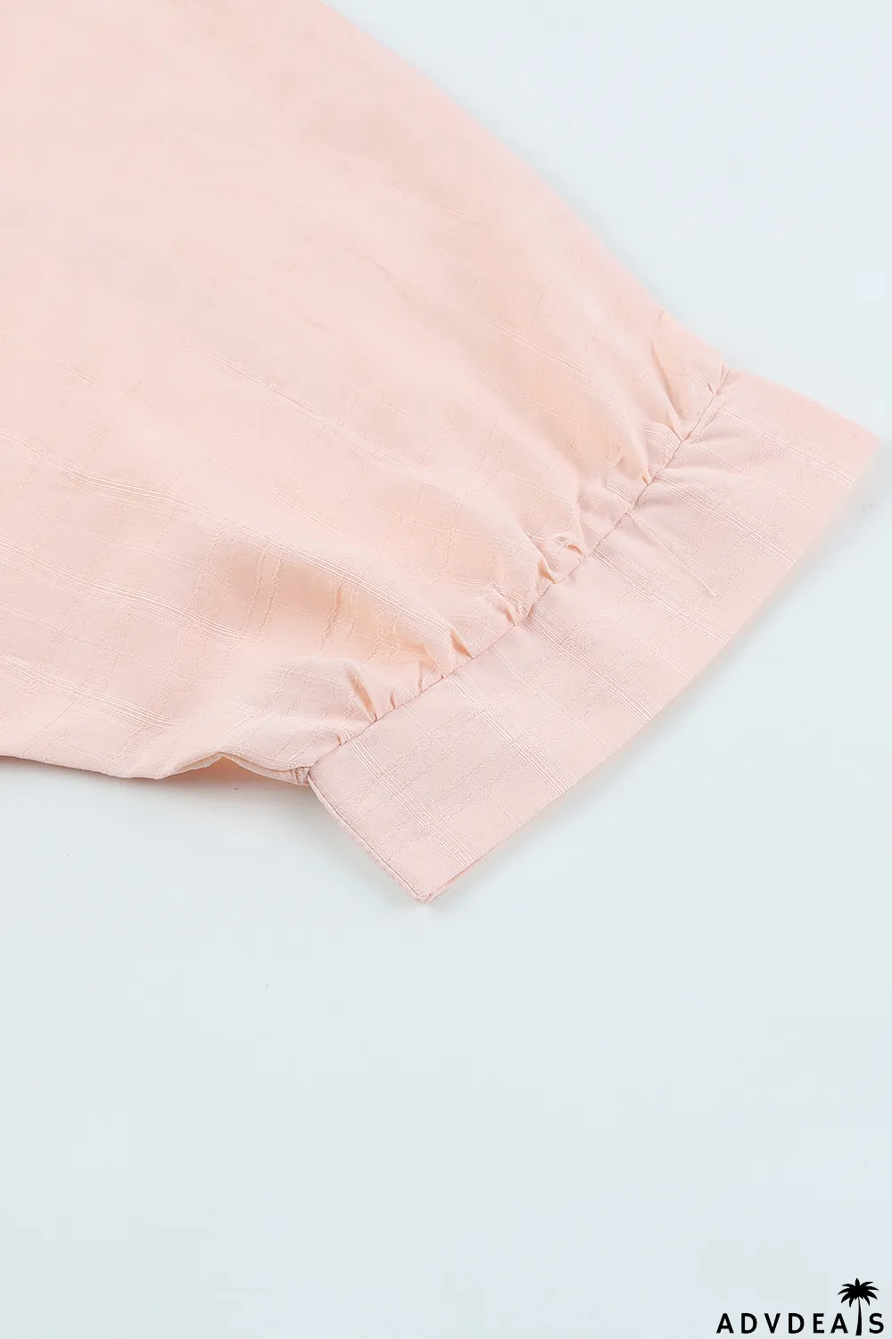 Pink Button Front Dolman Sleeves Shirt