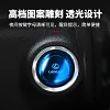 适用丰田雷克萨斯ES/RX/LM仿水晶点火装饰圈汽车一键启动按钮按键1件套