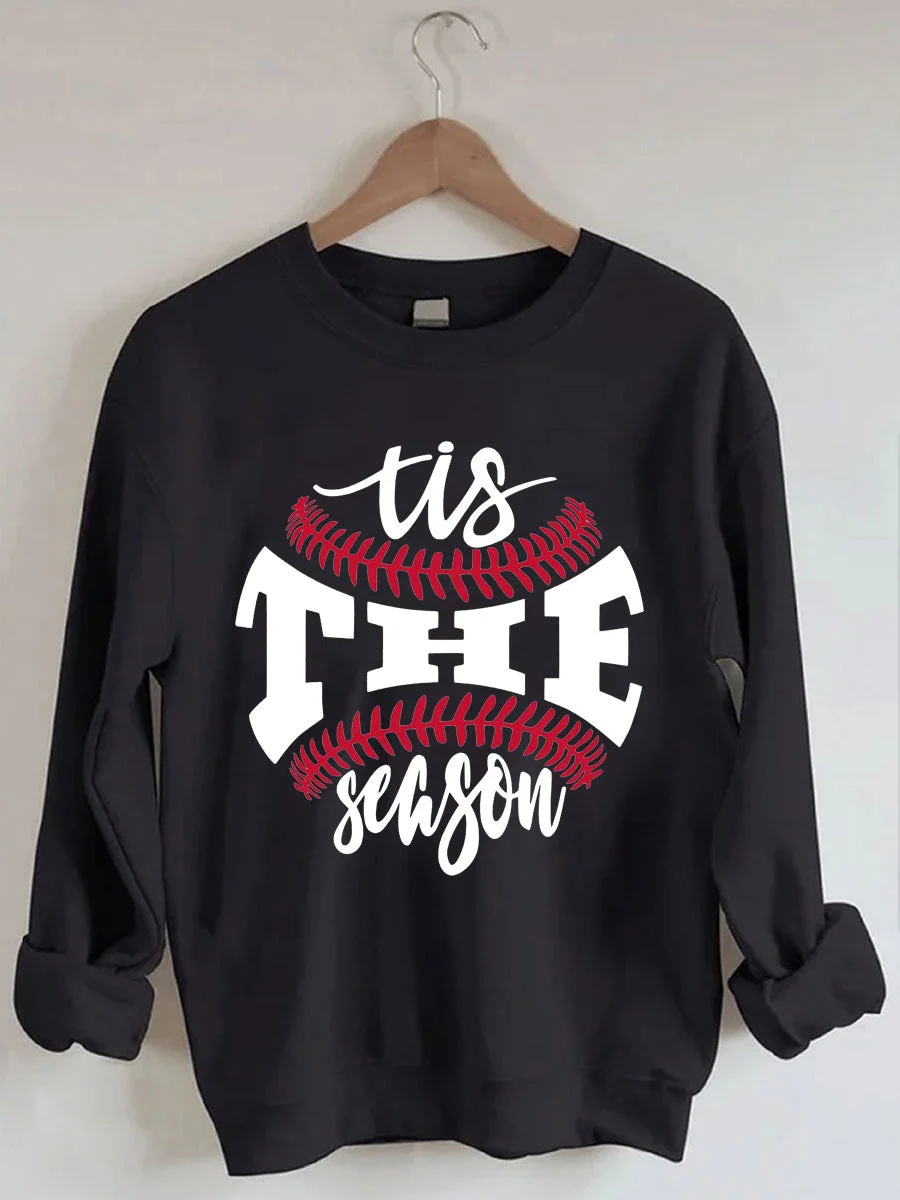 Tis The Season Baseball Sweatshirt