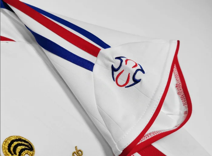 Retro 2006 France Away Football T-Shirt Thai Quality