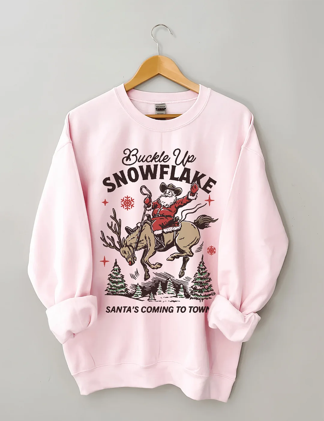 Santa's Coming To Town Sweatshirt