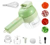 Gatling vegetable cutter new multi-function household slicing artifact Storm electric garlic pounder food supplement handheld cooking machine