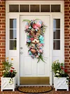 🐰Bunny Easter Swag Wreaths for Front Door-mysite-Adracos