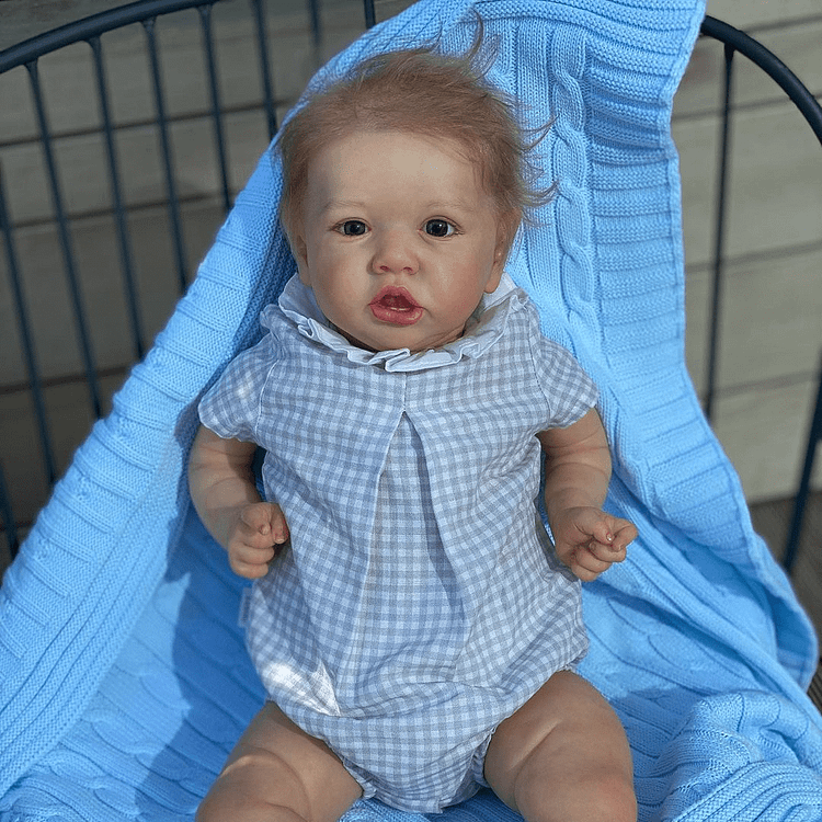  20'' Cute Adair Reborn Toddlers Silicone Newborn Baby Doll Boy Realistic Toys Gift Lover - Reborndollsshop®-Reborndollsshop®