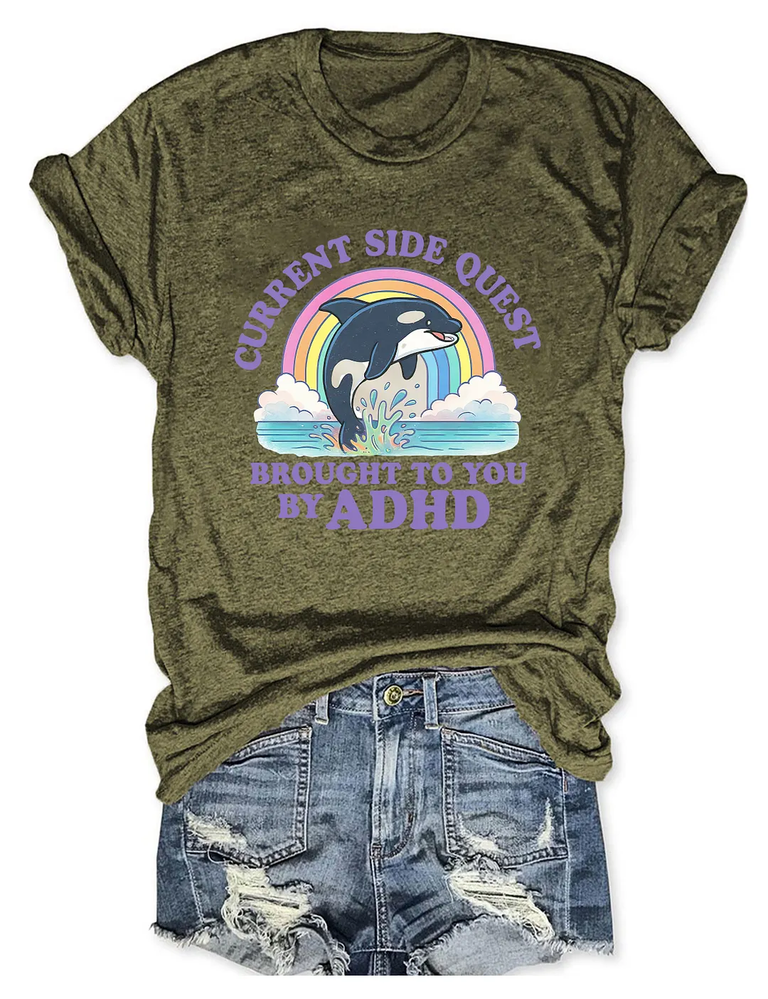 Funny ADHD T-shirt