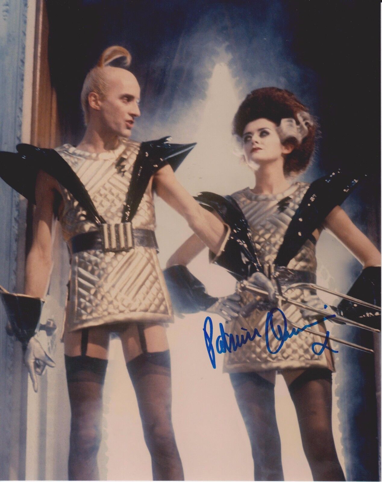 Patricia Quinn Rocky Horror .Original Autographed 8X10 Photo Poster painting