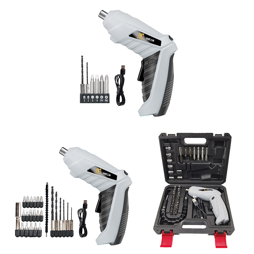 

3.6V LED Cordless Electrical Screwdriver Set Repairing Power Hand Tools, 8pcs, 501 Original