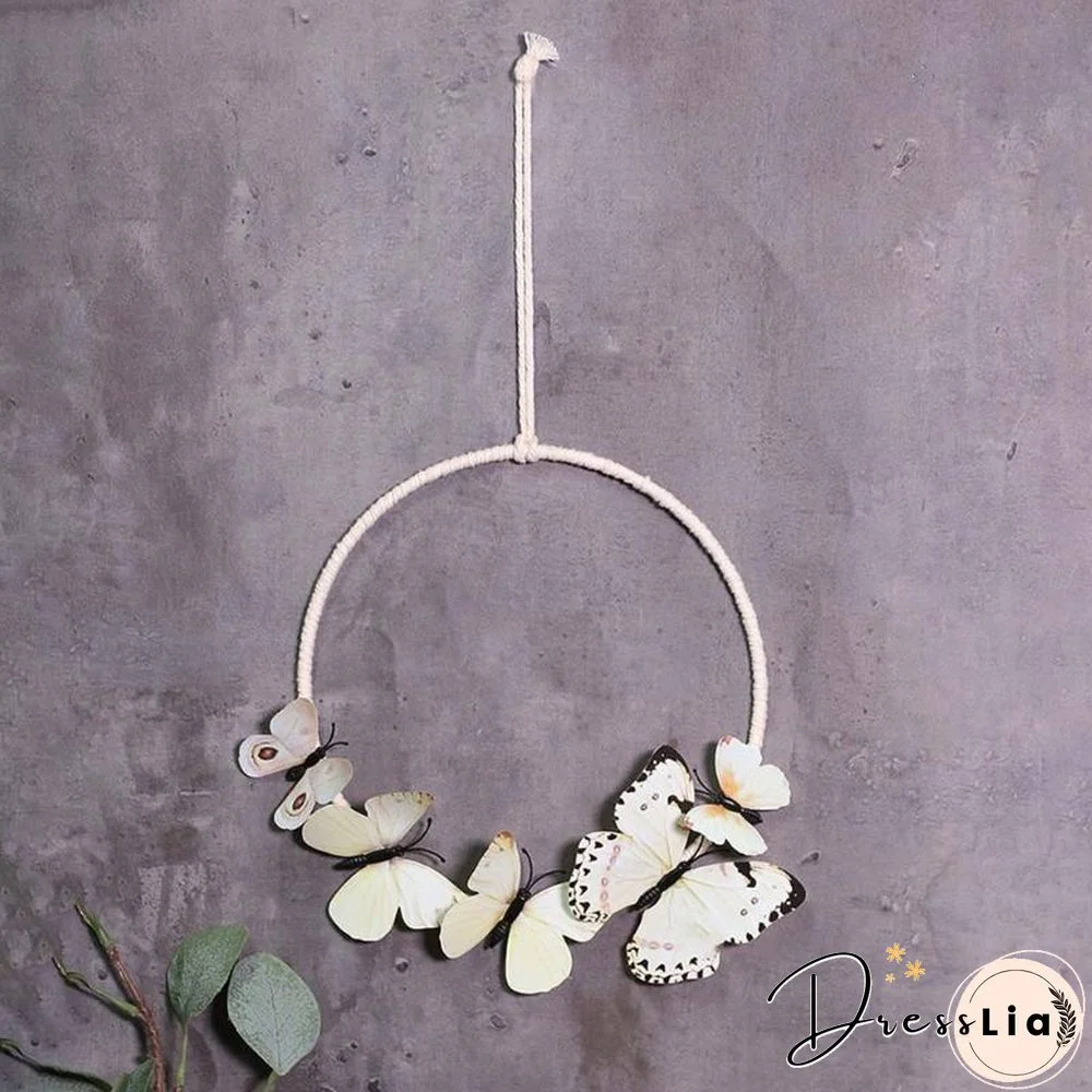 Garland Simulation Butterfly Decorations Wall Craft Ornaments