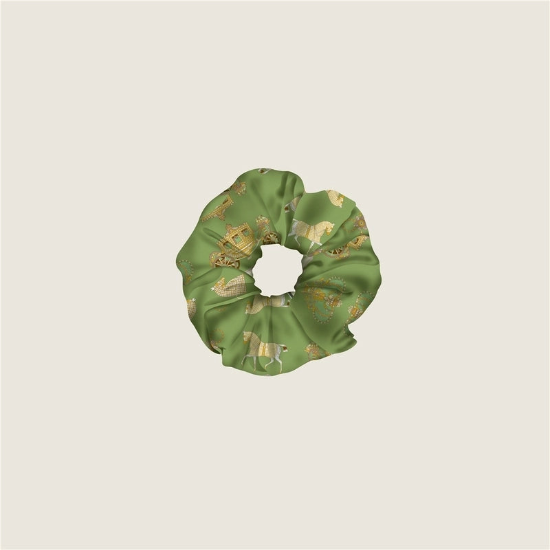 Women’s Retro Sweet Printing Cloth Hair Tie