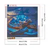 Diamond Painting -DIY Round Drill Turtle(40x40cm)
