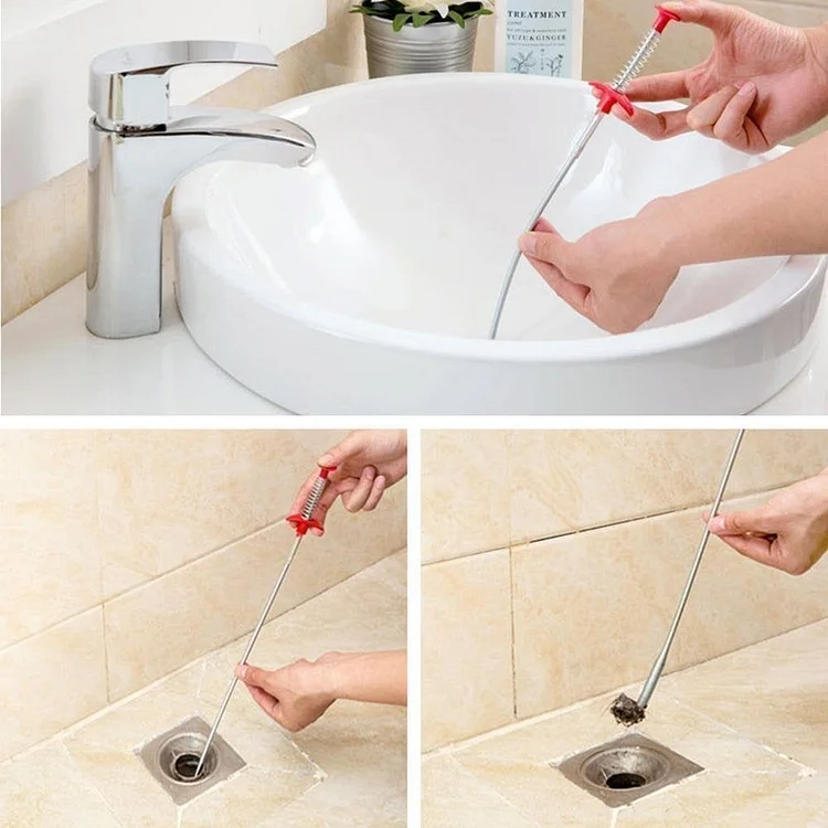 🔥🔥Sewer cleaning hook & No Need For Chemicals 