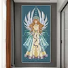 Christmas Star-14CT Stamped Cross Stitch 40*82cm/15.75*32.28in(Big Size) tapestrymarket