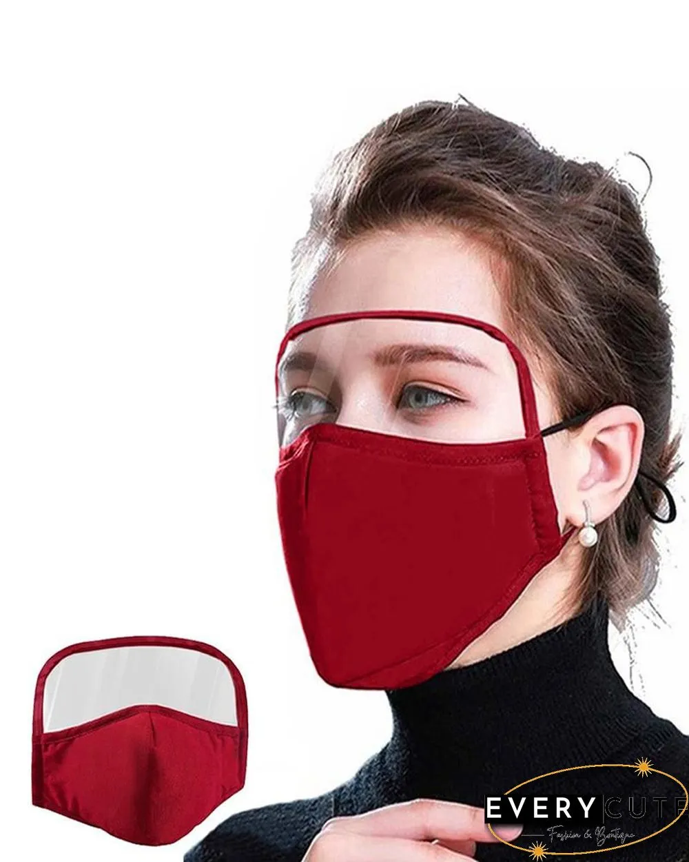 Outdoor Face Protective Face Mask With Eyes Shield