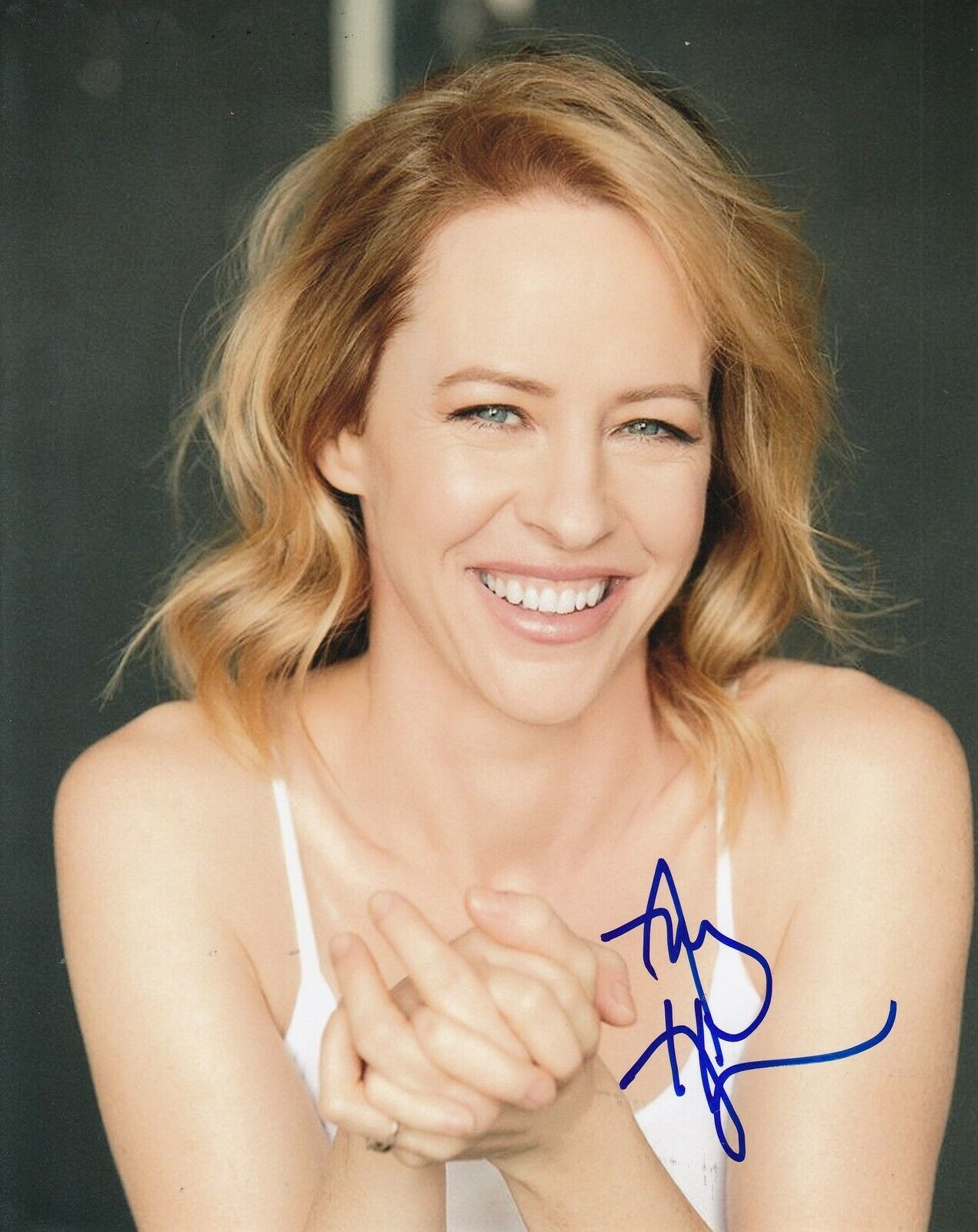 AMY HARGREAVES signed (HOMELAND) TV Show 8X10 Photo Poster painting *Maggie Mathis* W/COA #2