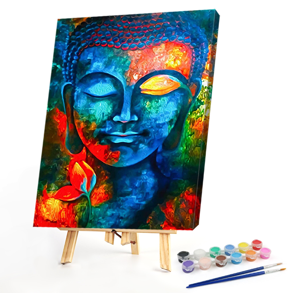 Buddha(40*50cm)-Painting By Numbers