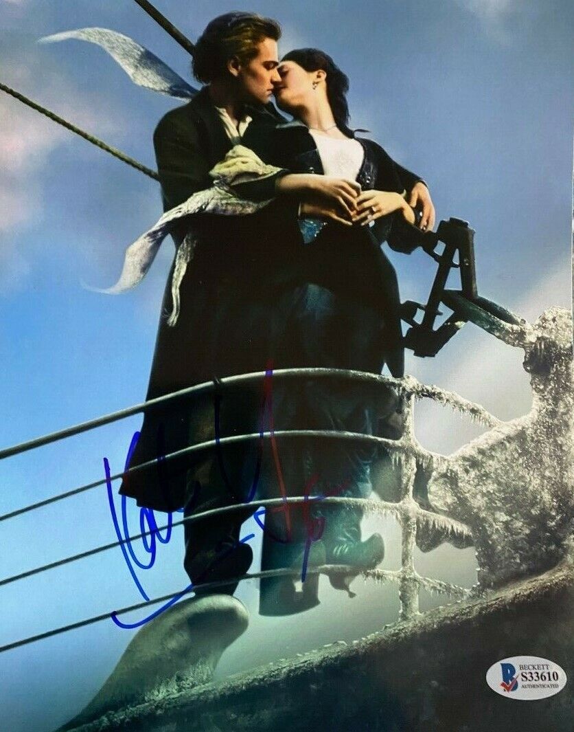 Kate Winslet signed autographed 8x10 Photo Poster painting Titanic Leo Dicaprio Beckett COA