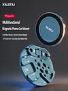 Xiletu Magsafe mobile phone holder magnetic suction cup aluminum alloy extension Action Gopro interface metal cold shoe car navigation live vlog desktop tripod magnetic suction holder base