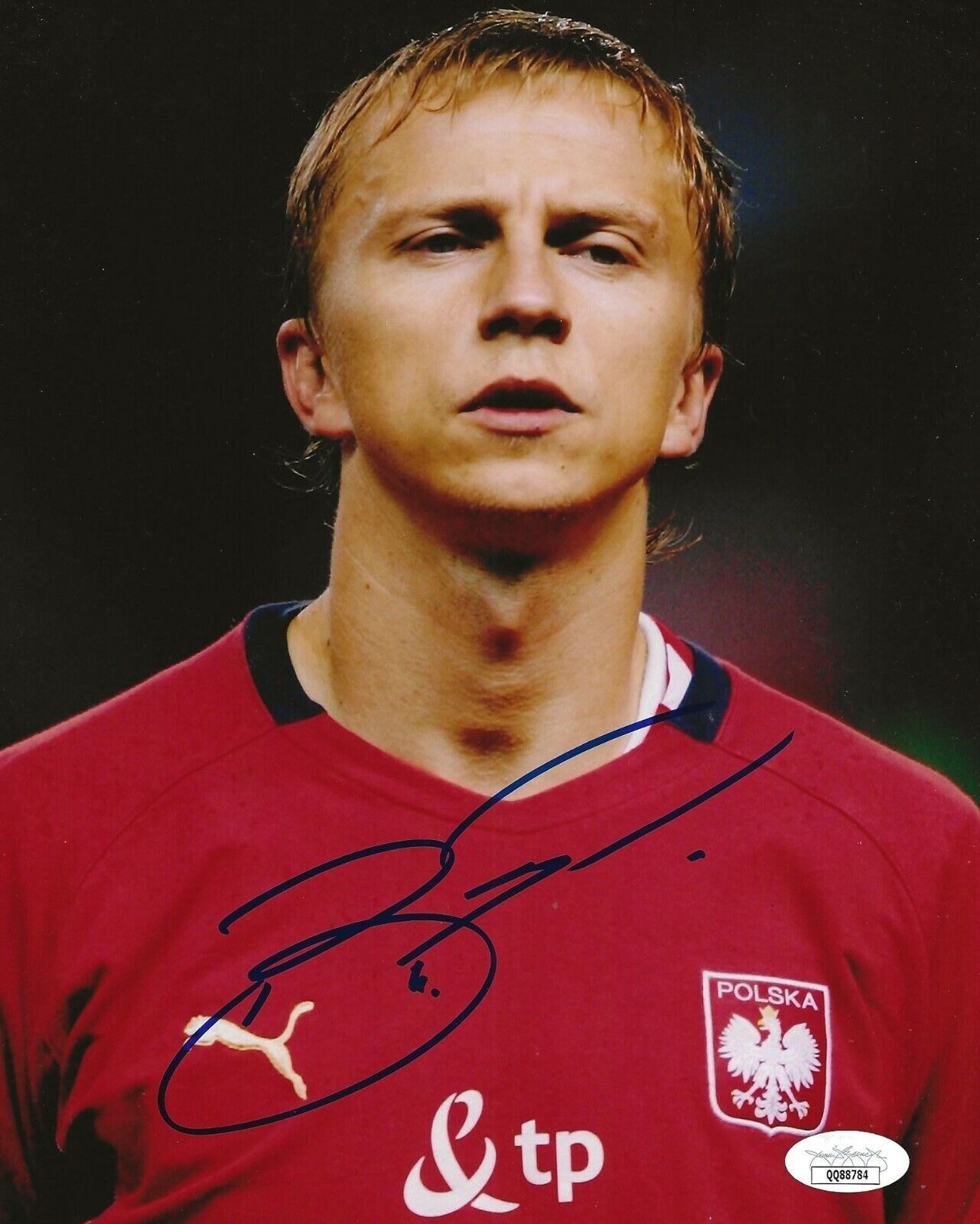 Marcin Baszczynski Wisla Krakow signed Poland 8x10 Photo Poster painting autographed 4 JSA