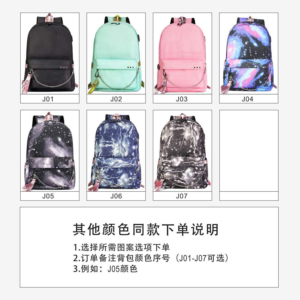 Adorable Lilo & Stitch Backpack with 15-Inch Laptop Sleeve & USB Charging Cable-Mayoulove