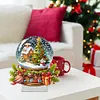 DIY Christmas Crystal Ball Acrylic Diamond Painting Desktop Ornaments