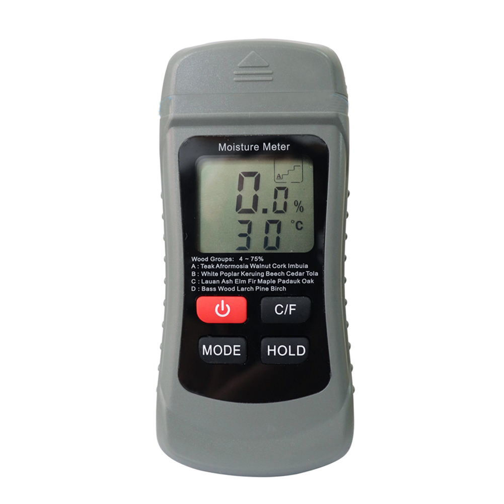 

SFJ-001 2-Pin Wood Humidity Tester Timber Damp Moisture Meter Detector, 501 Original
