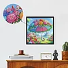 Diamond Painting-DIY Crystal Rhinestone Spring Flower Umbrella
