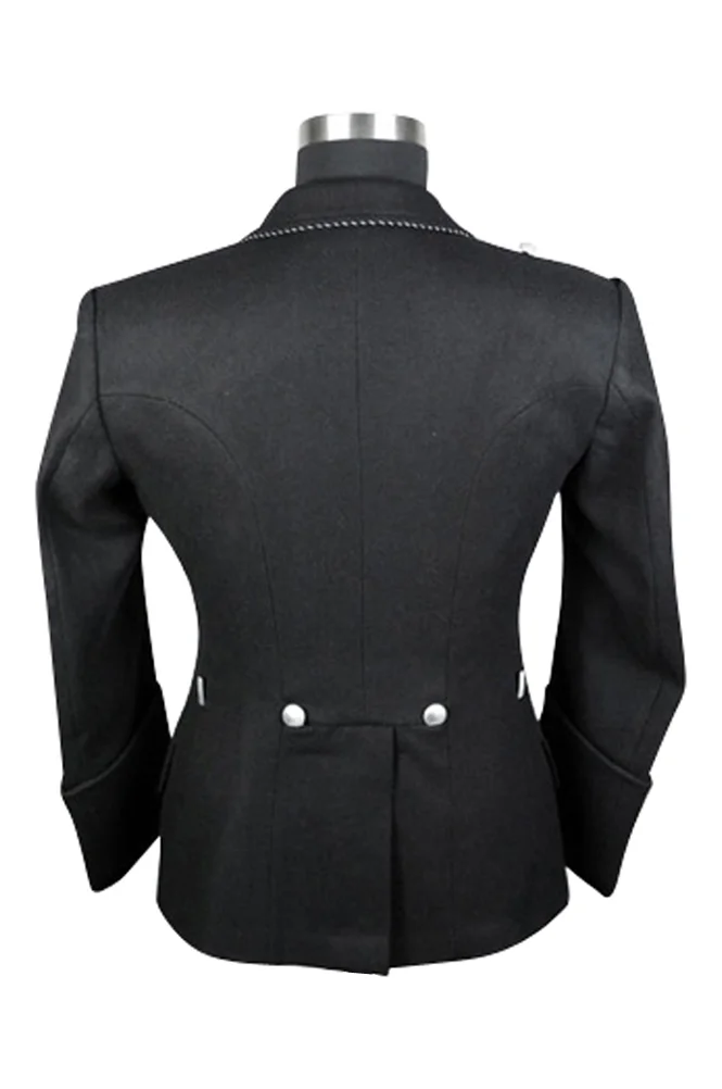   Elite German M1932 NCO Black Wool Tunic German-Uniform