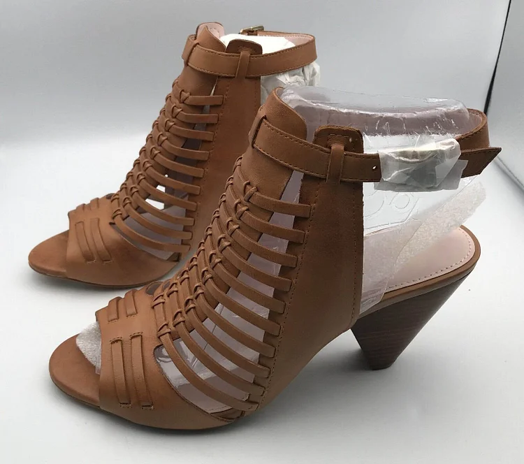 Caged booties hotsell