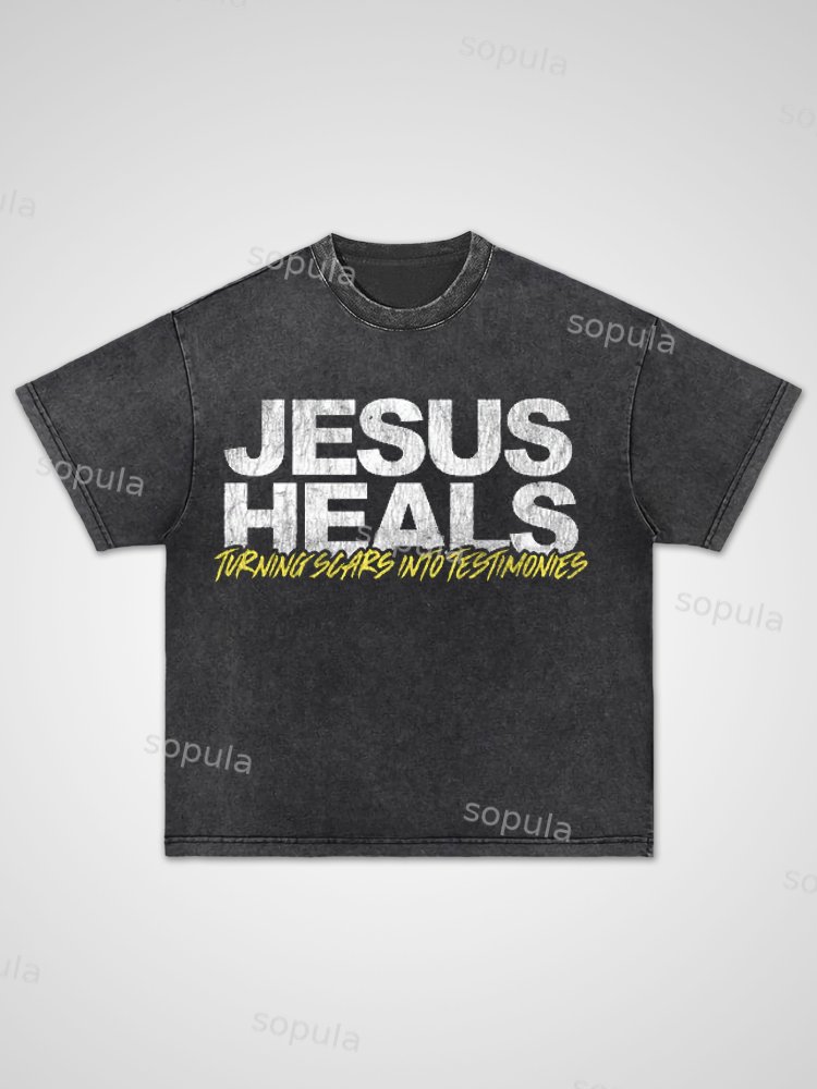 Jesus Heals Tee - SOPULA