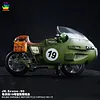 Bulma's Variable Motorcycle No.19 with LED - Dragon Ball Resin Statue - JacksDo Studios