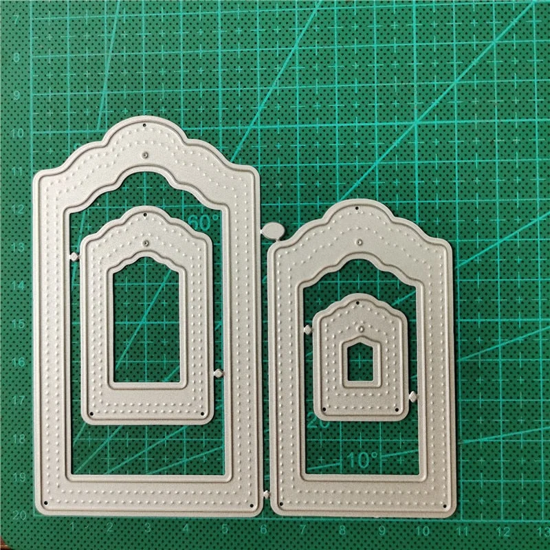 2021 Cutting Dies Label Tag Frame Metal Cutting Dies Cut Die Mold Scrapbooking Paper Craft Knife Mould Blade Punch Stencils Dies