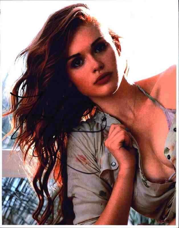 Holland Roden signed celebrity 8x10 Photo Poster painting W/Certificate (51816a1)