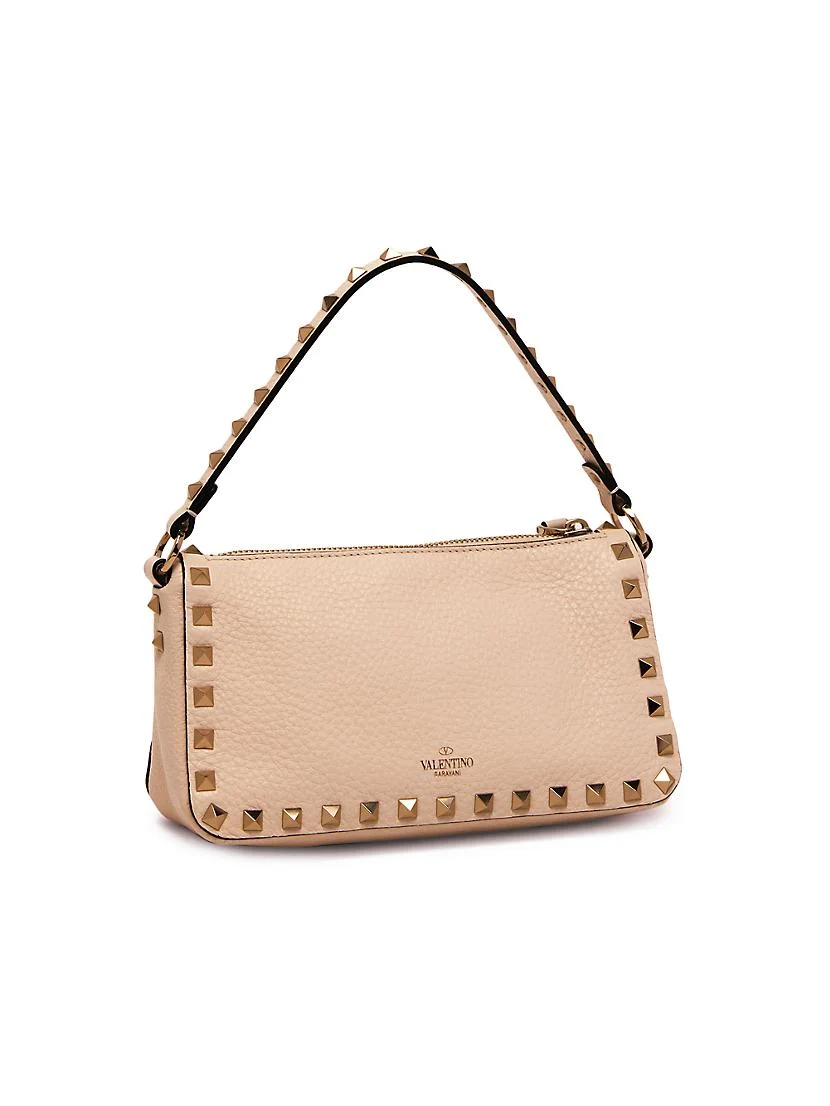 Valentino Garavani Rockstud Leather Shoulder Bag