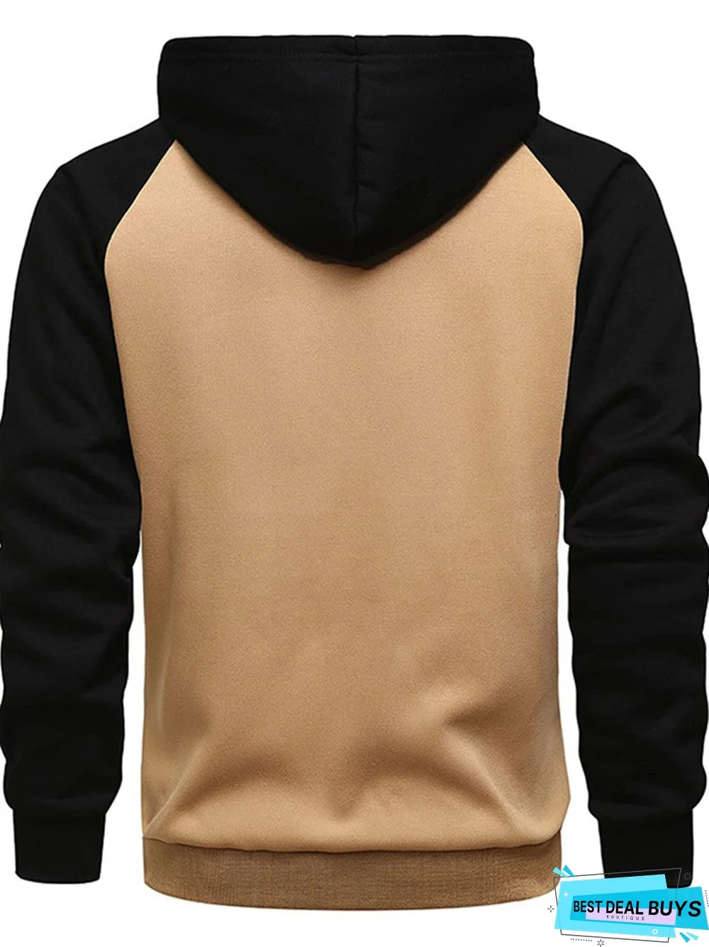 Men's Color Blocking Fashion Raglan Sleeve Casual Sports Coat