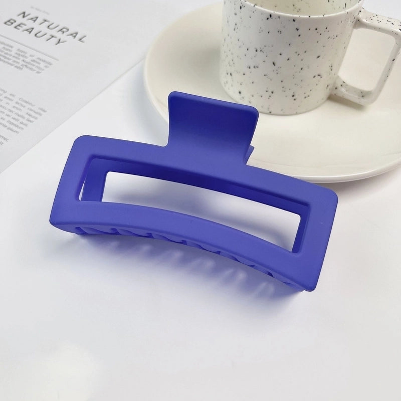 Women’s IG Style Solid Color Plastic Hair Claws