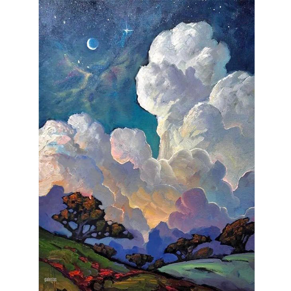 Sky-Paint by Numbers-30*40cm/40*50cm