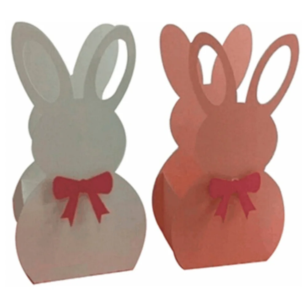 Easter 3D Effect Bunny Box Metal Cutting Dies DIY Box Scrapbooking Paper Stencil Card Decorative Craft Embossing Die Cuts