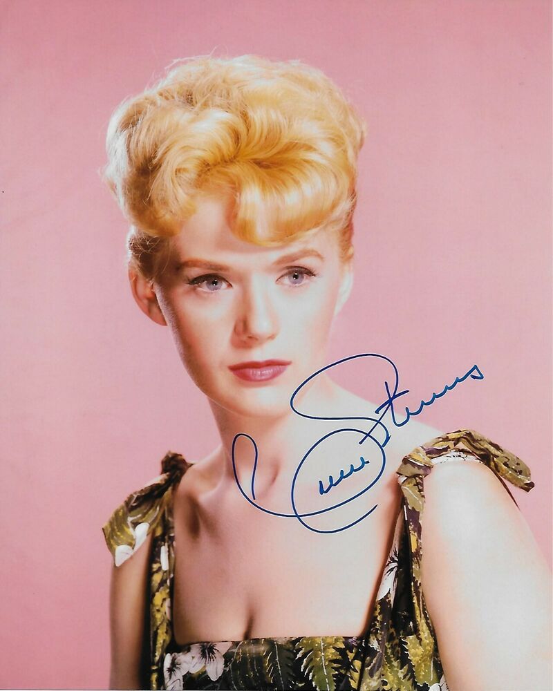 Connie Stevens Original Autographed 8X10 Photo Poster painting #59 signed at Hollywood Show